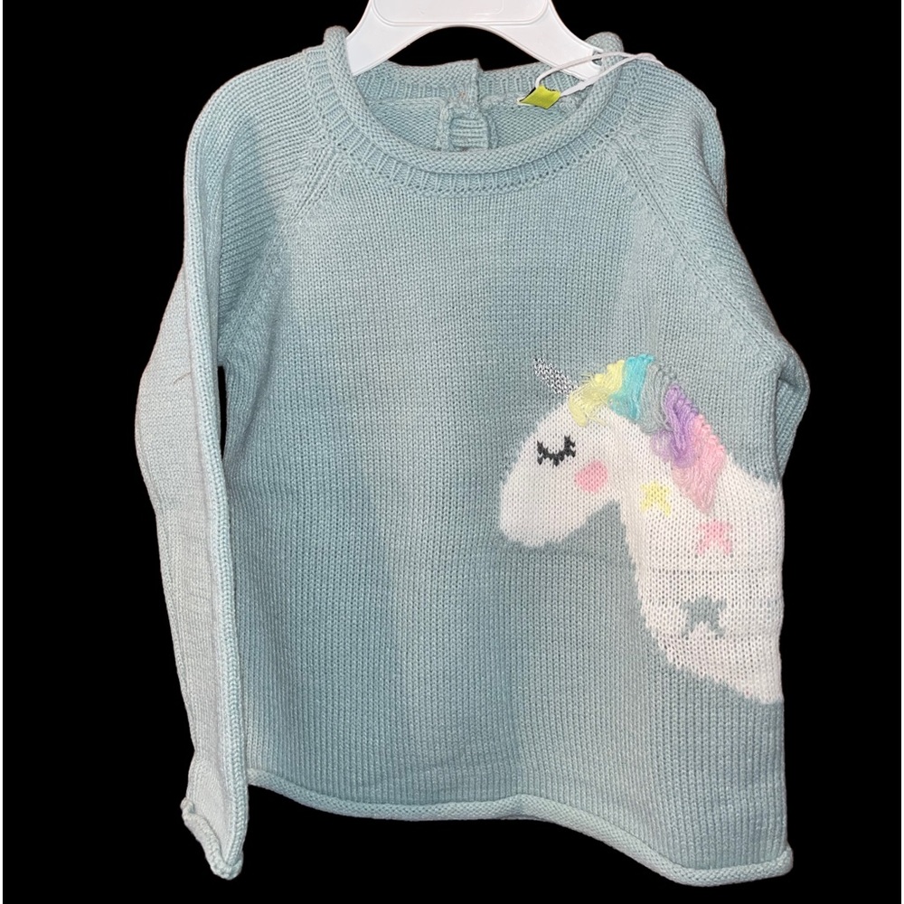 Blue Unicorn Sweater